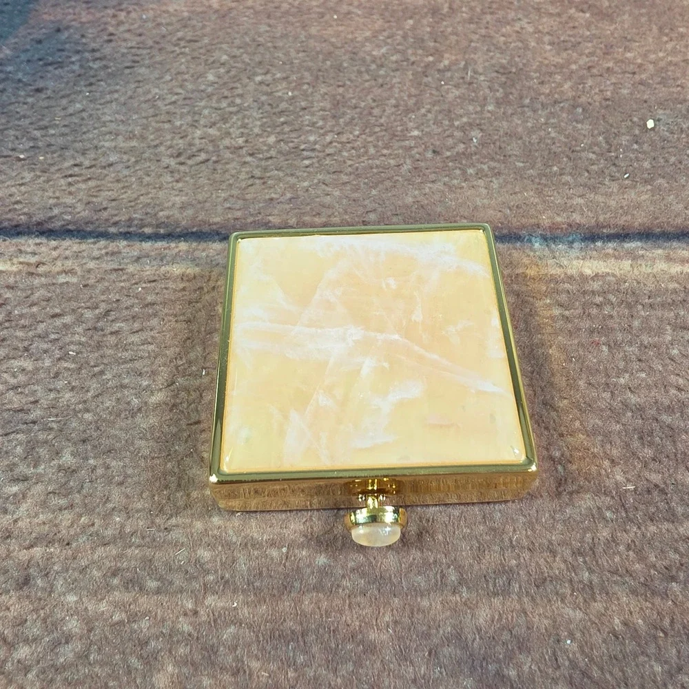 Estee Lauder Happiness Compact Womens OS Gold New 2011 Lucidity Pressed Powder